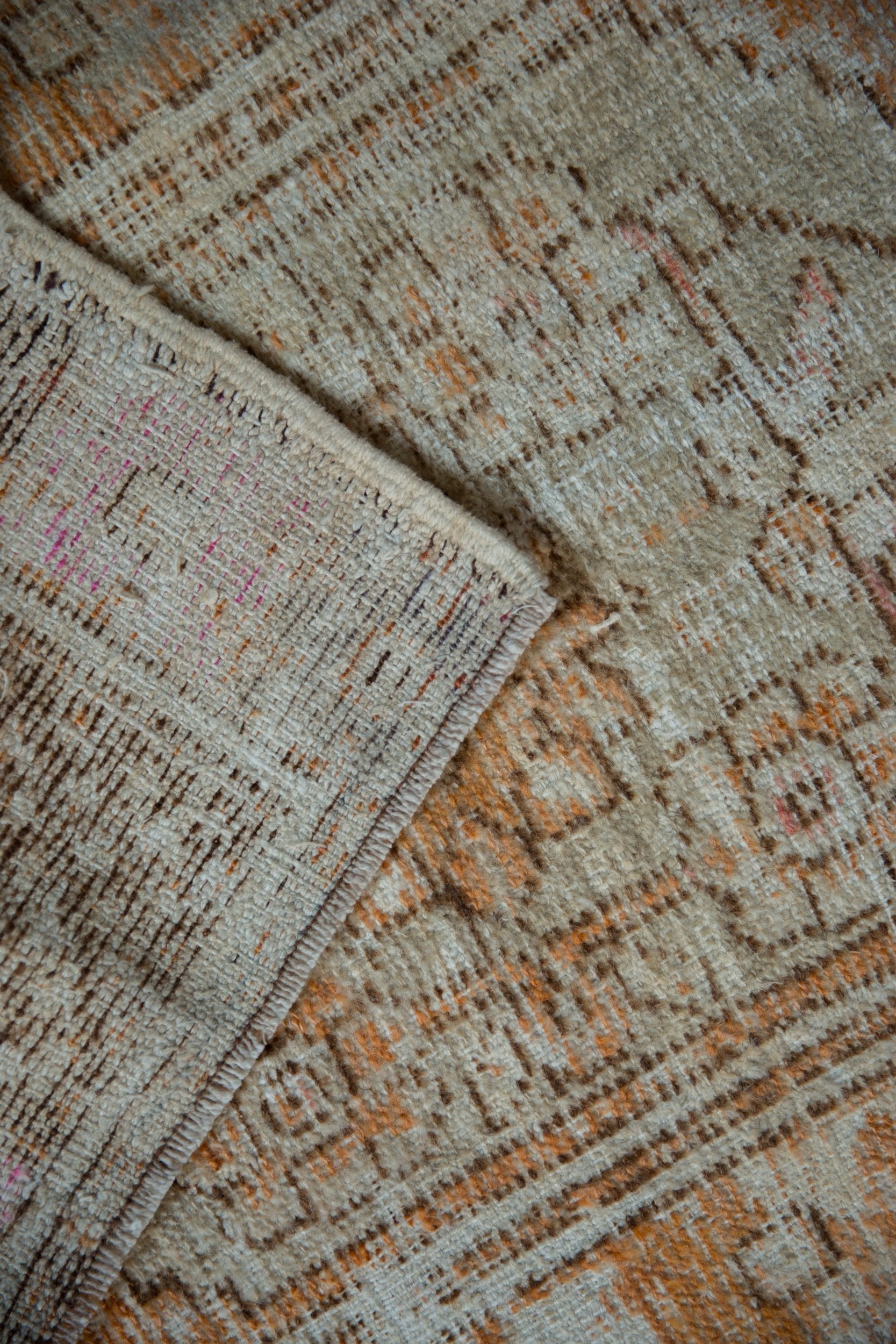2.5x4 Vintage Distressed Oushak Rug by Old New House® - product image 10 for Resin Society