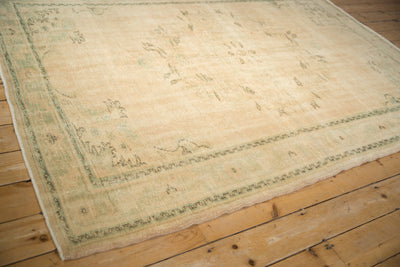 5.5x8 Vintage Distressed Oushak Carpet
