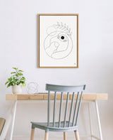 Sylvie Morning Coffee Hug Framed Canvas by kateandlaurel - product image 13 for Resin Society