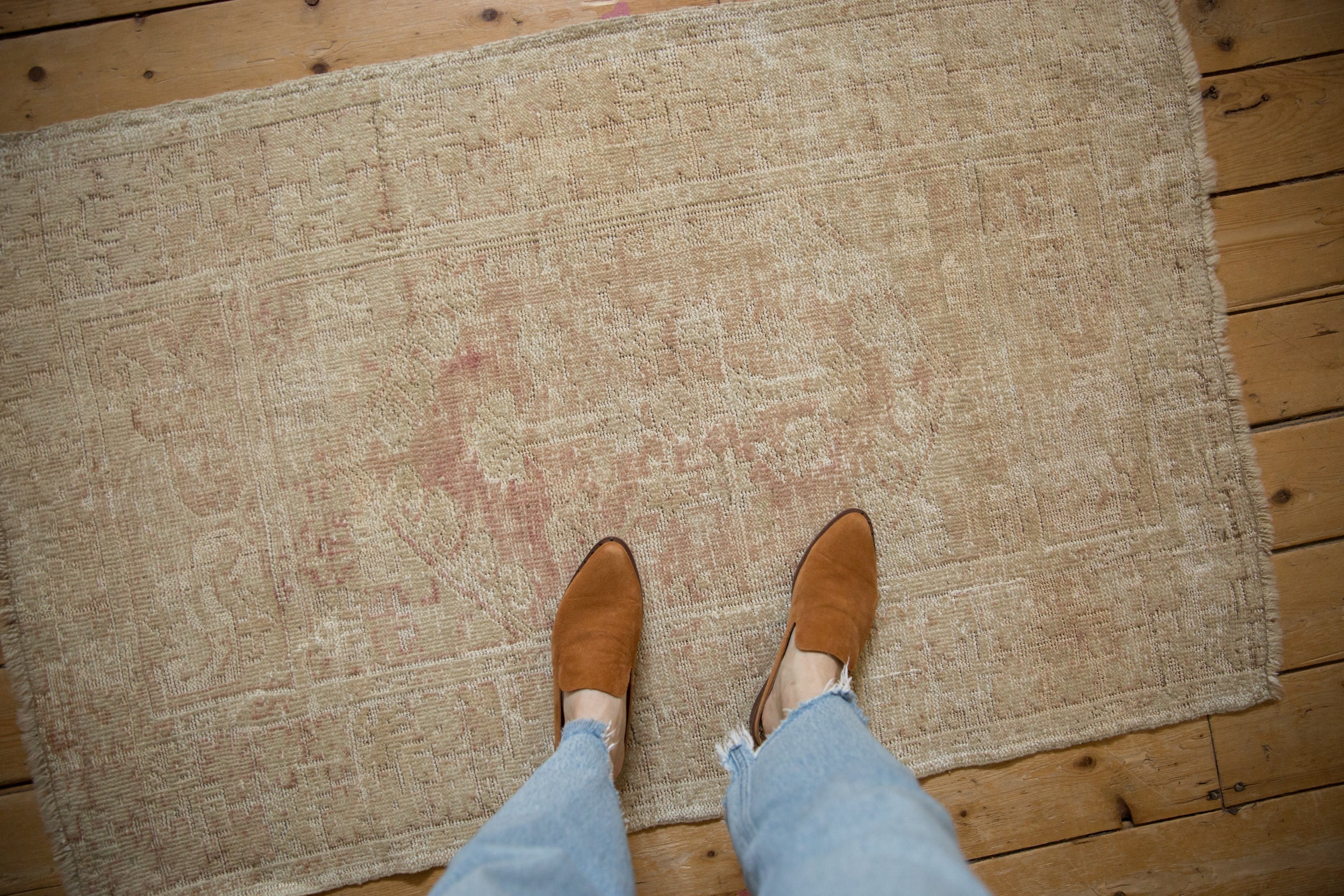 3x5 Vintage Distressed Melas Rug by Old New House® - product image 2 for Resin Society