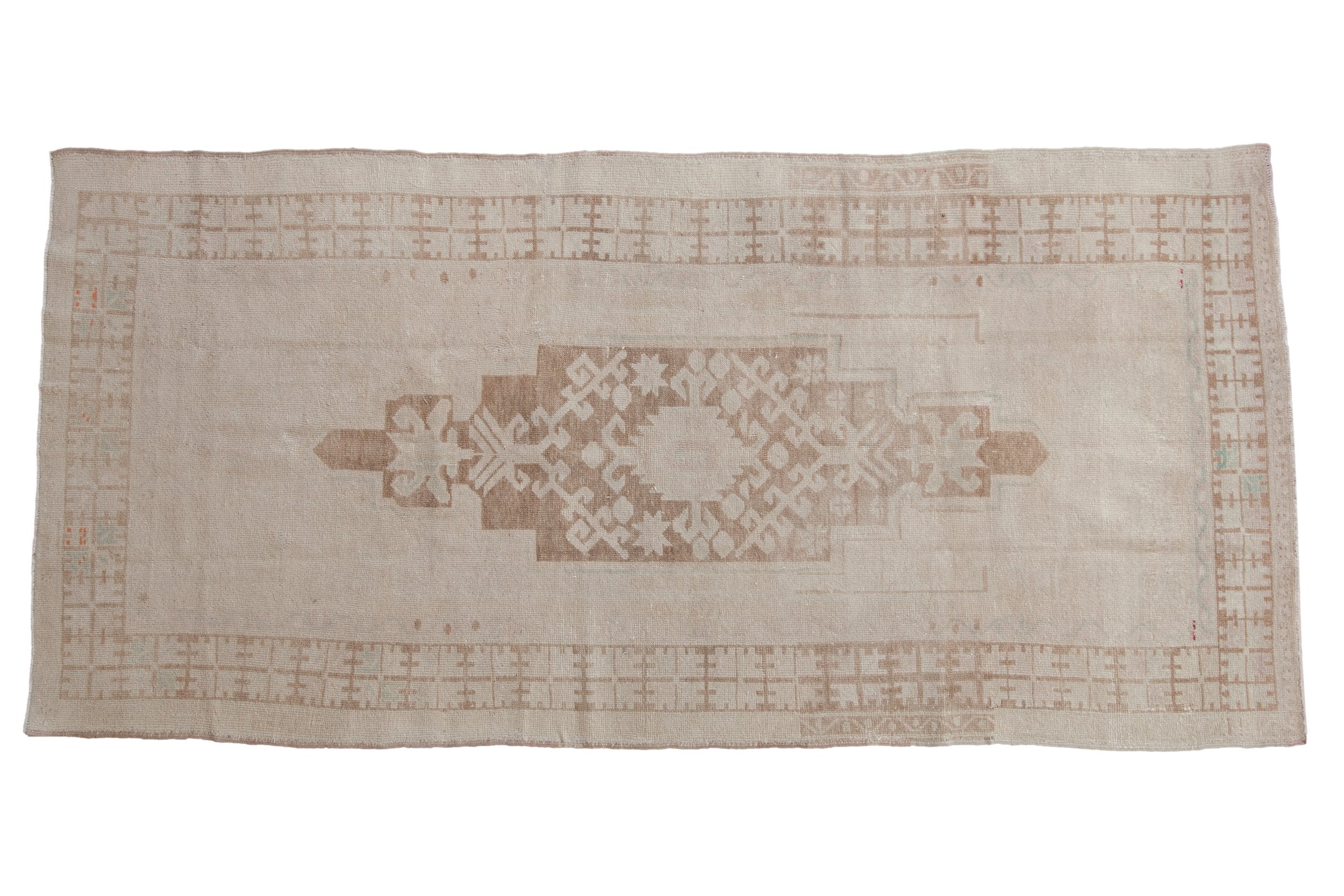 4.5x9.5 Vintage Distressed Oushak Rug Runner by Old New House® - main product image for Resin Society