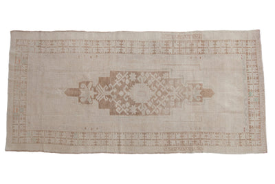 4.5x9.5 Vintage Distressed Oushak Rug Runner by Old New House® - main product image for Resin Society