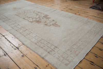 4.5x9.5 Vintage Distressed Oushak Rug Runner by Old New House® - product image 3 for Resin Society