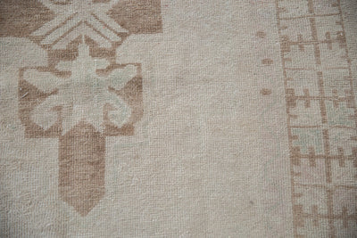 4.5x9.5 Vintage Distressed Oushak Rug Runner by Old New House® - product image 5 for Resin Society