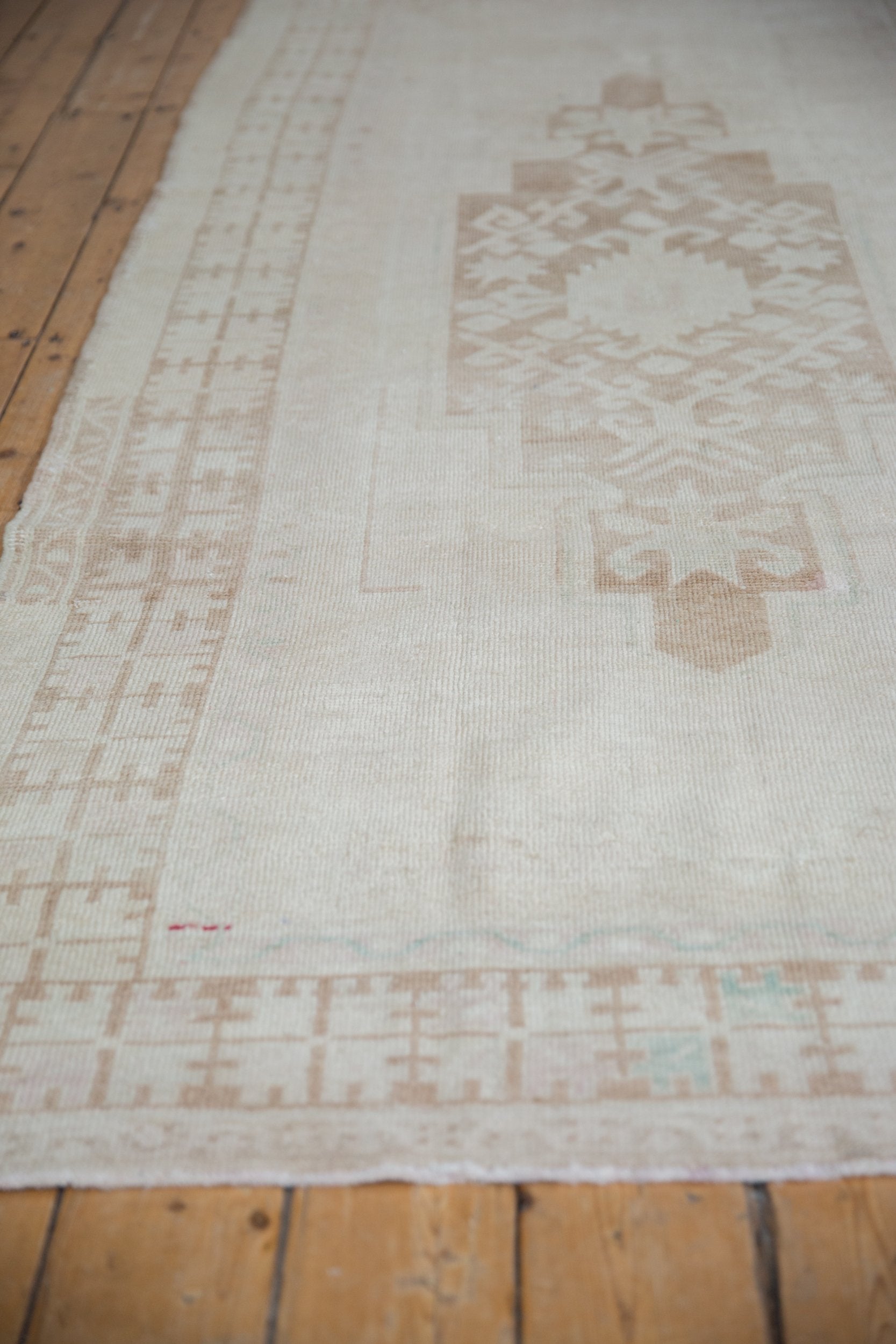 4.5x9.5 Vintage Distressed Oushak Rug Runner by Old New House® - product image 7 for Resin Society