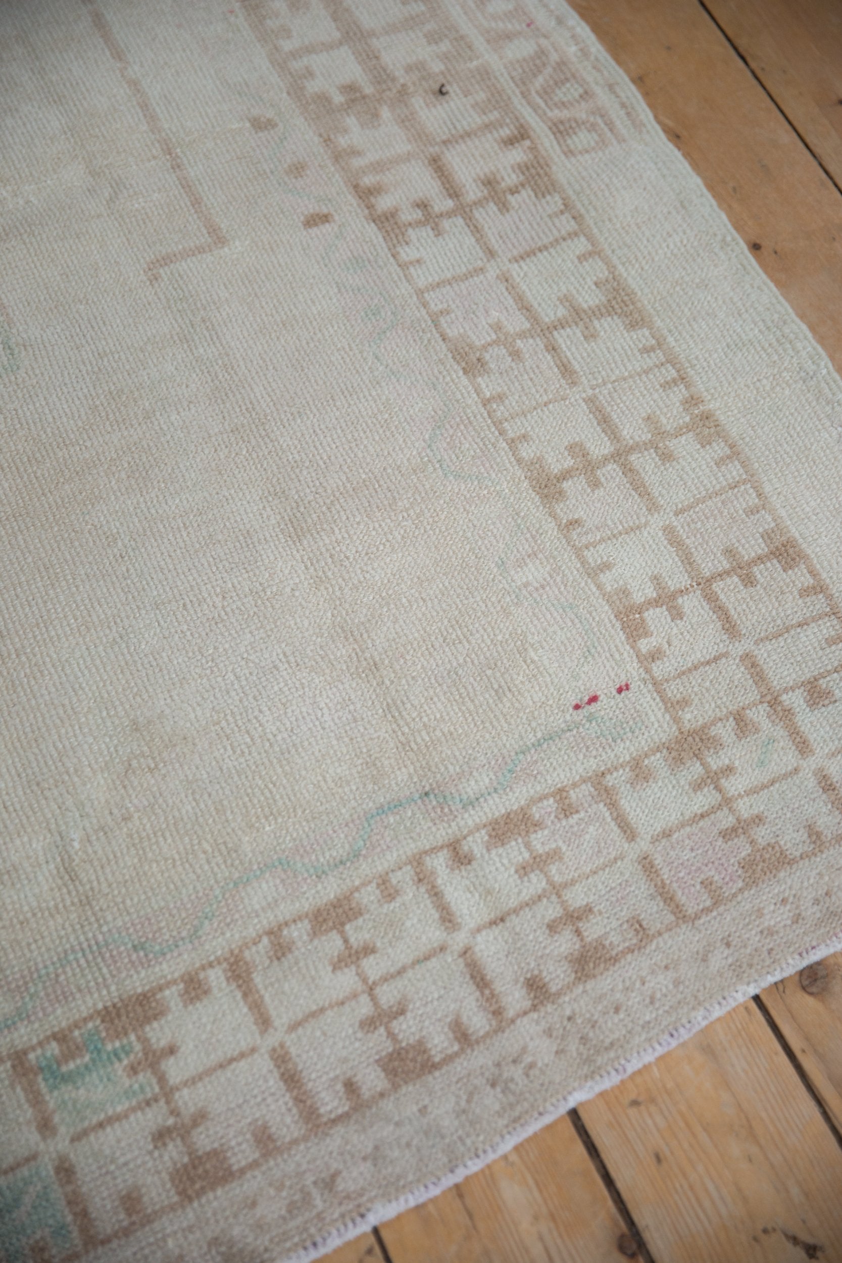 4.5x9.5 Vintage Distressed Oushak Rug Runner by Old New House® - product image 8 for Resin Society