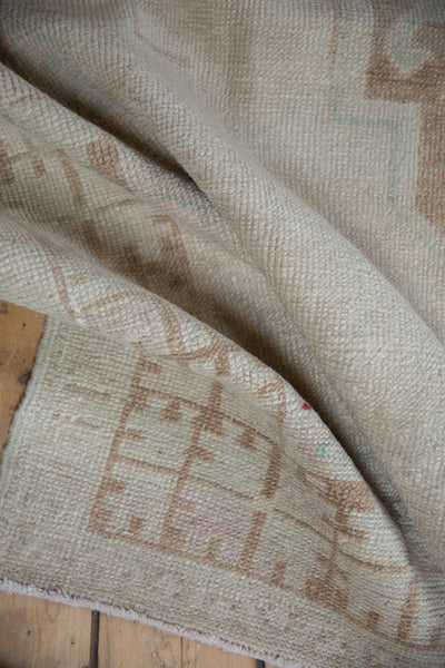 4.5x9.5 Vintage Distressed Oushak Rug Runner by Old New House® - product image 10 for Resin Society