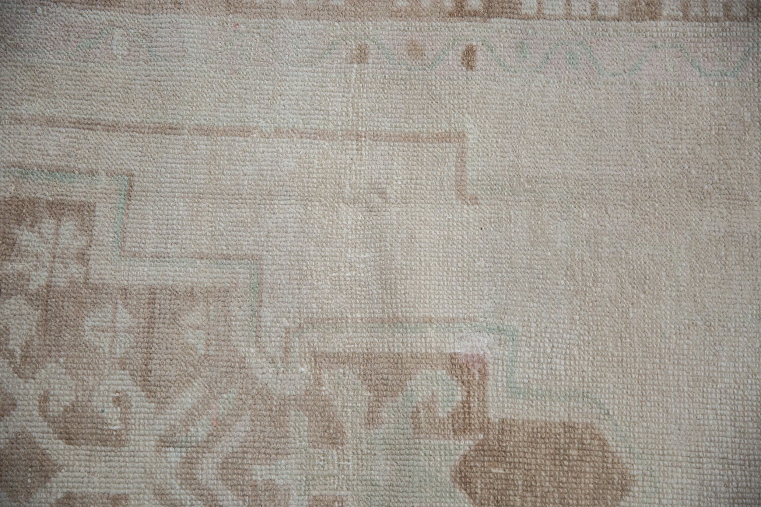 4.5x9.5 Vintage Distressed Oushak Rug Runner by Old New House® - product image 12 for Resin Society