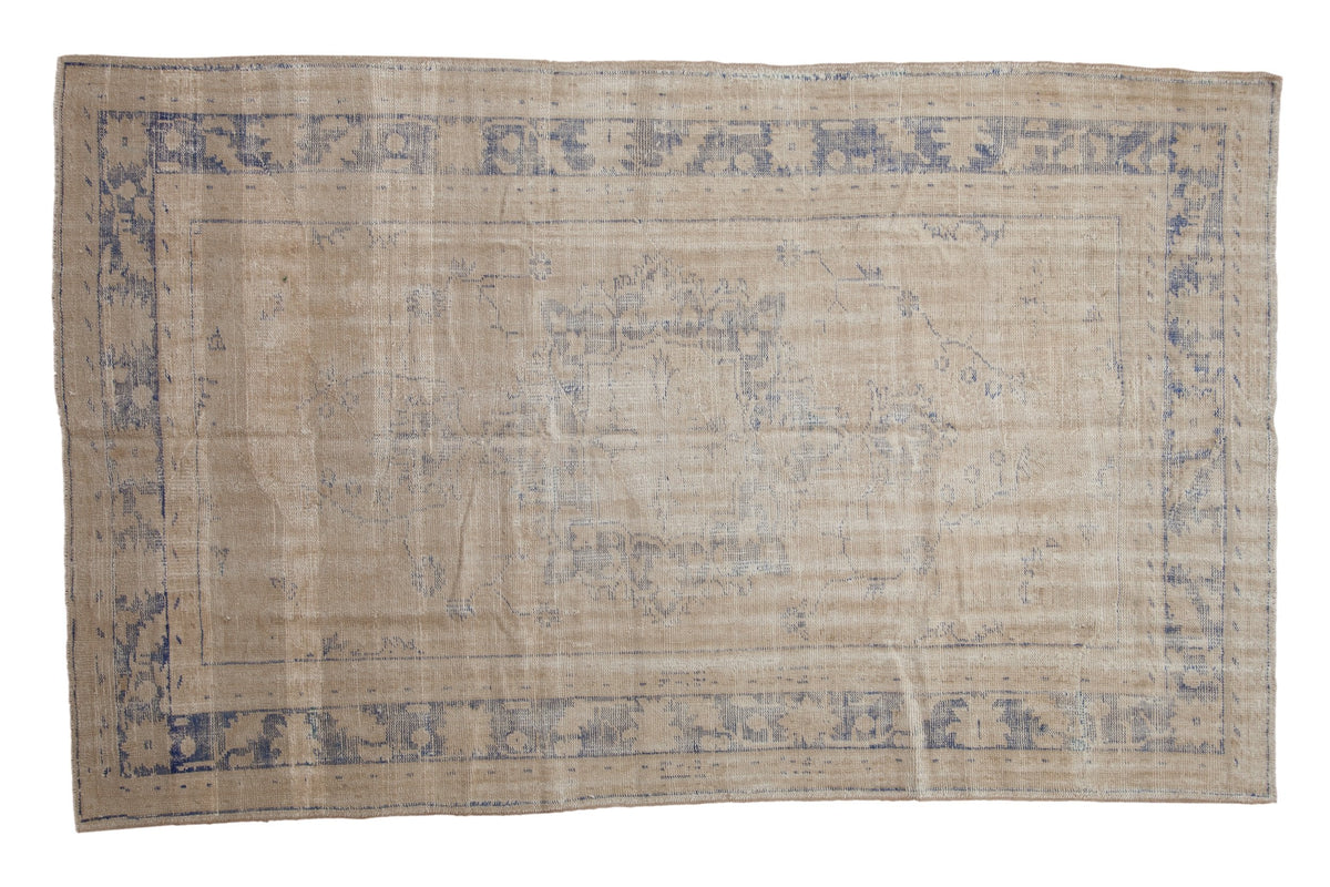 6x9.5 Vintage Distressed Oushak Carpet by Old New House® - main product image for Resin Society