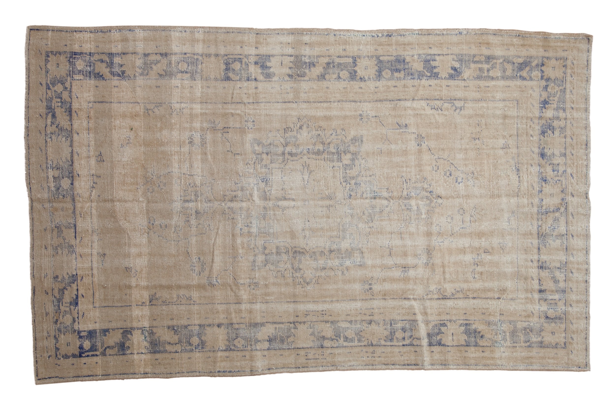 6x9.5 Vintage Distressed Oushak Carpet by Old New House® - main product image for Resin Society