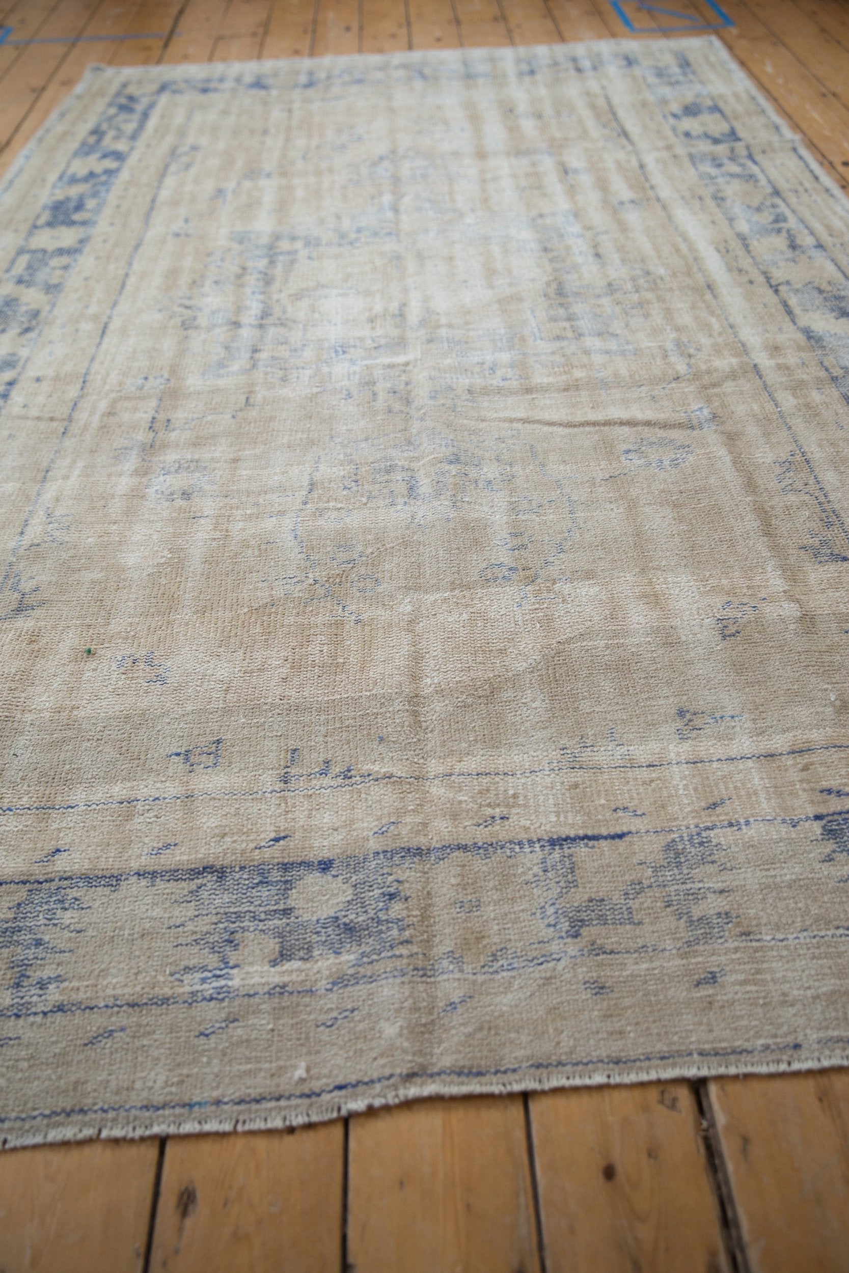 6x9.5 Vintage Distressed Oushak Carpet by Old New House® - product image 4 for Resin Society