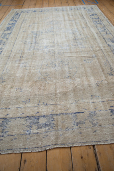 6x9.5 Vintage Distressed Oushak Carpet by Old New House® - product image 4 for Resin Society