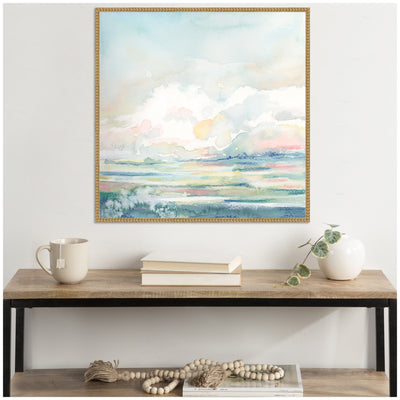 Sylvie Stillness Framed Canvas by Julie Maida