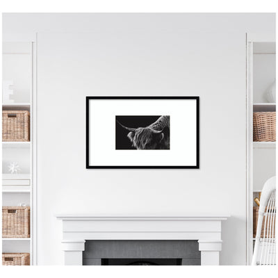 Scottish Highland No.
6 by Crystal Lynn Collins Framed Wall Art Print