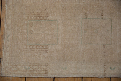 1.5x3 Vintage Distressed Oushak Rug Mat