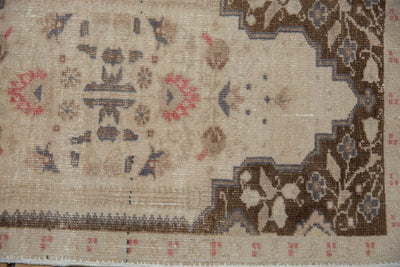 1.5x3 Vintage Distressed Oushak Rug Mat