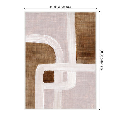 Sylvie Rhythmic Lines ll Framed Canvas by Nikita Jariwala
