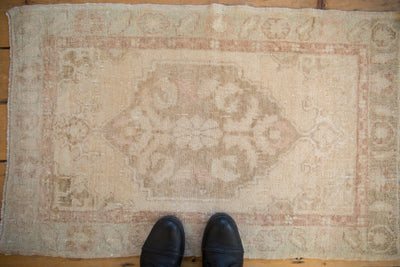 2x3.5 Vintage Distressed Oushak Rug by Old New House® - product image 2 for Resin Society