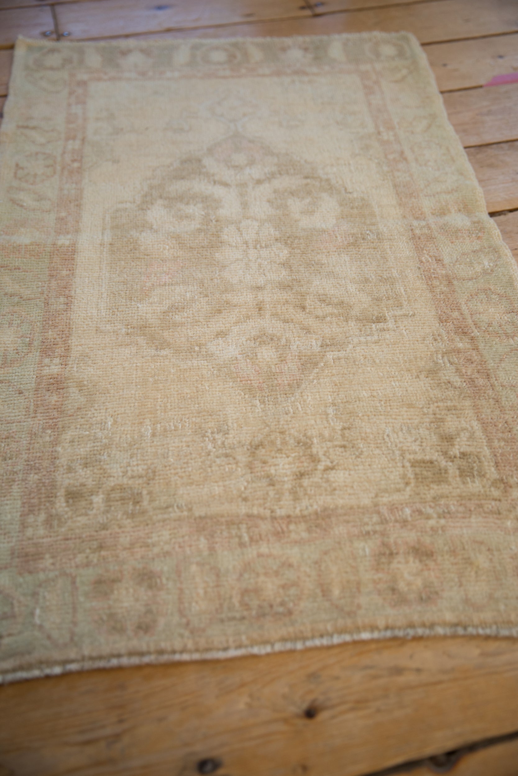 2x3.5 Vintage Distressed Oushak Rug by Old New House® - product image 5 for Resin Society