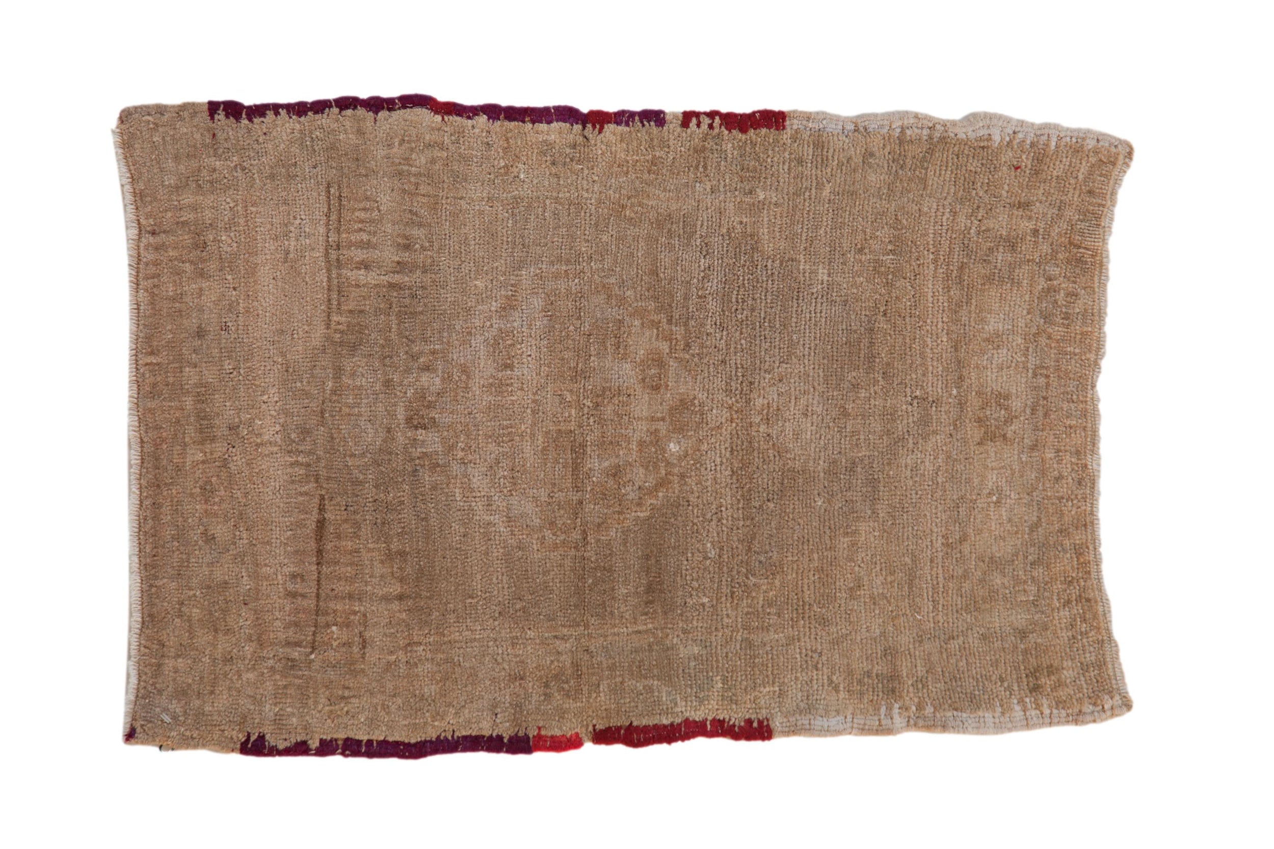 2x3 Vintage Distressed Oushak Rug Mat