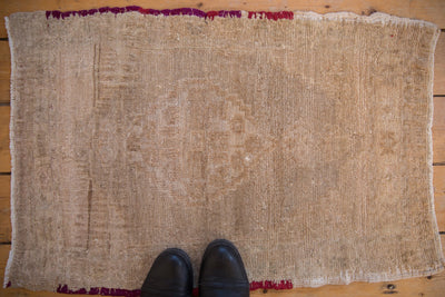 2x3 Vintage Distressed Oushak Rug Mat