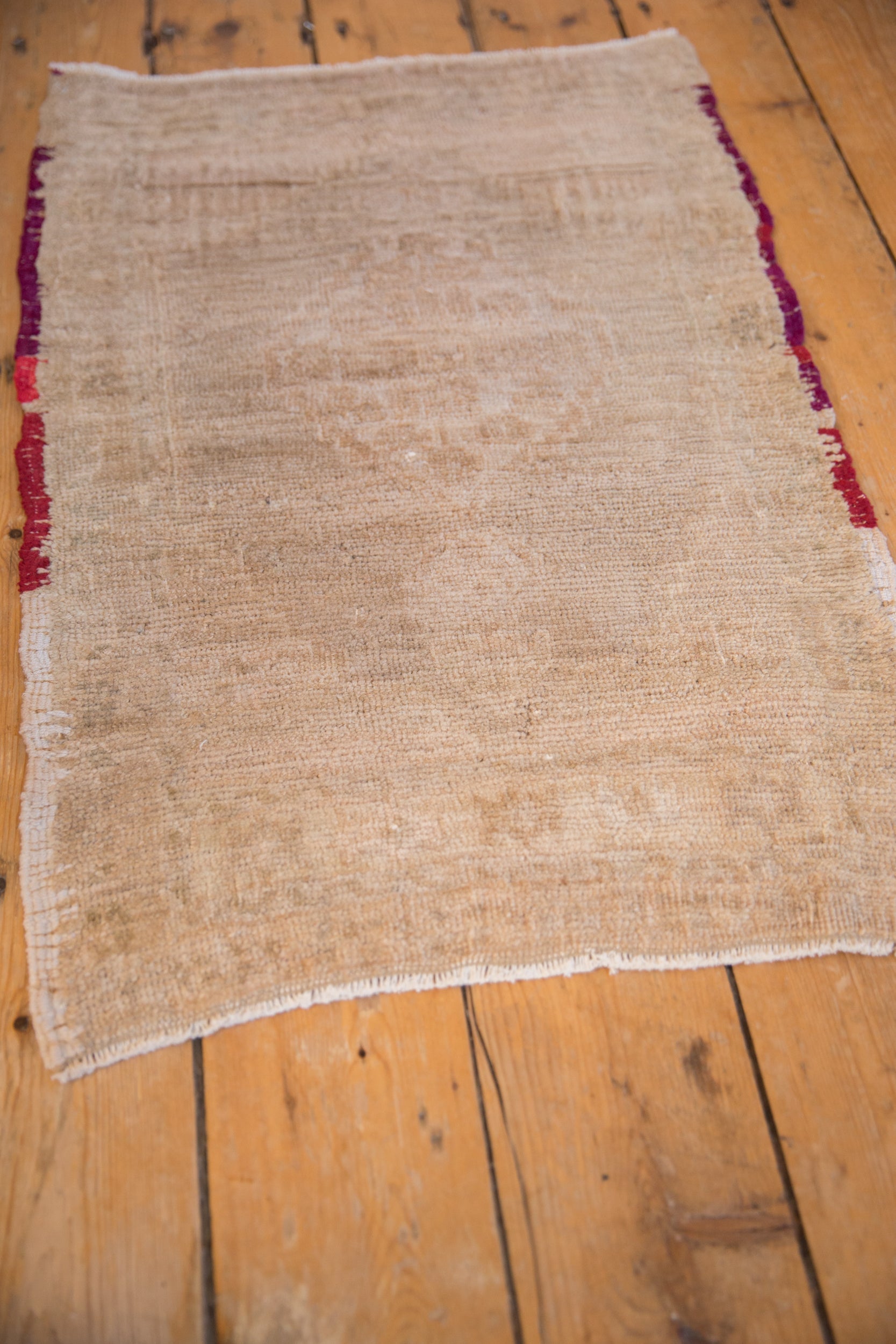 2x3 Vintage Distressed Oushak Rug Mat