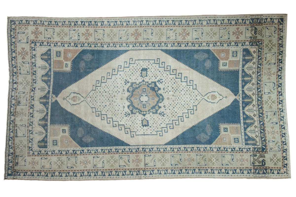 5.5x9.5 Vintage Distressed Oushak Carpet by Old New House® - main product image for Resin Society
