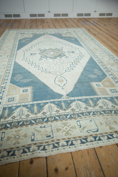 5.5x9.5 Vintage Distressed Oushak Carpet by Old New House® - product image 6 for Resin Society