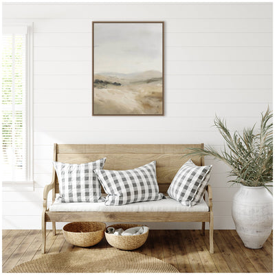Fading Fields II by Amy Lighthall Framed Canvas Wall Art Print