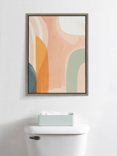 Sylvie Sunrise Over Marrakesh Framed Canvas
