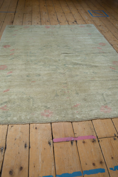 4.5x6 Vintage Distressed Oushak Rug by Old New House® - product image 4 for Resin Society