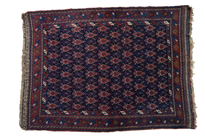 4x5.5 Antique Afshar Rug by Old New House® - main product image for Resin Society