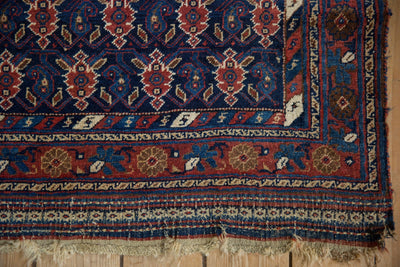 4x5.5 Antique Afshar Rug by Old New House® - product image 4 for Resin Society