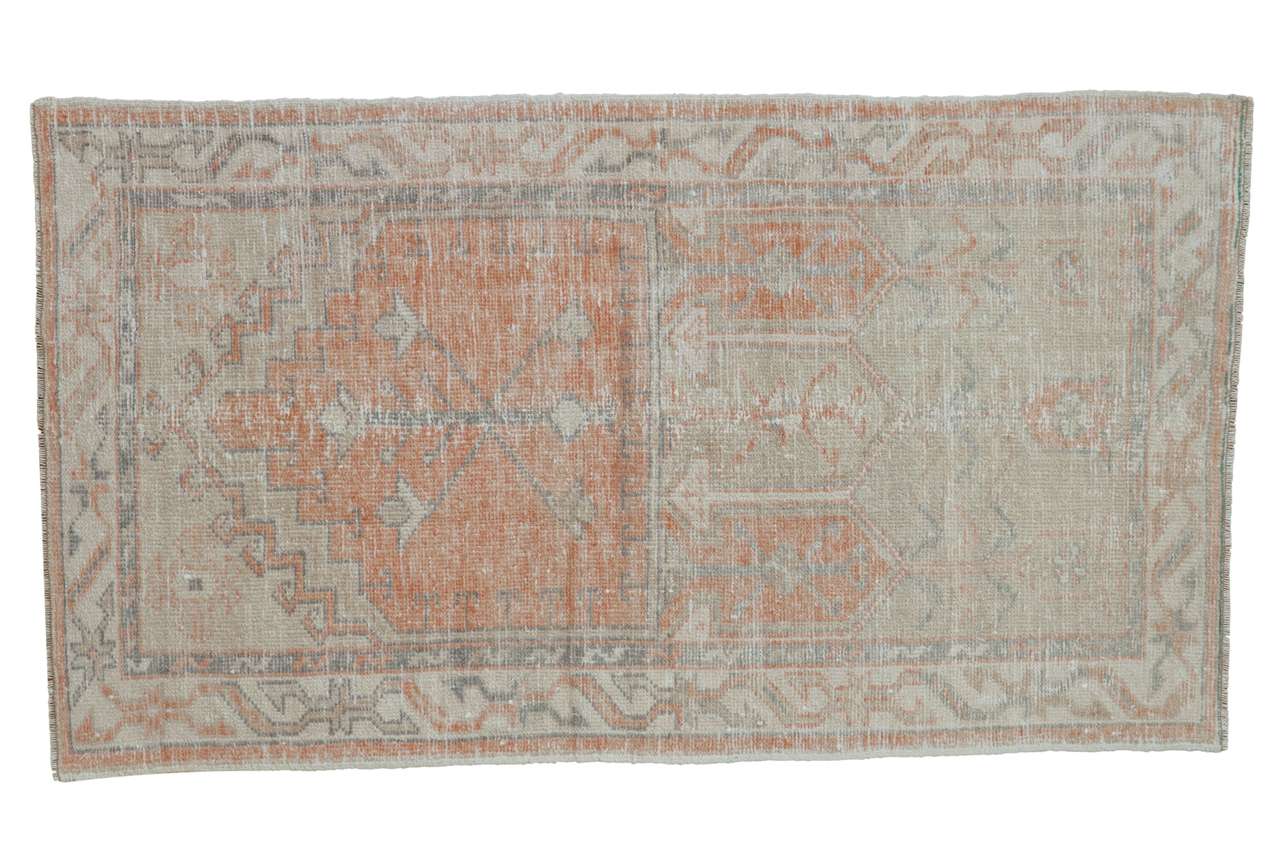 2.5x5 Vintage Distressed Oushak Rug Runner by Old New House® - main product image for Resin Society