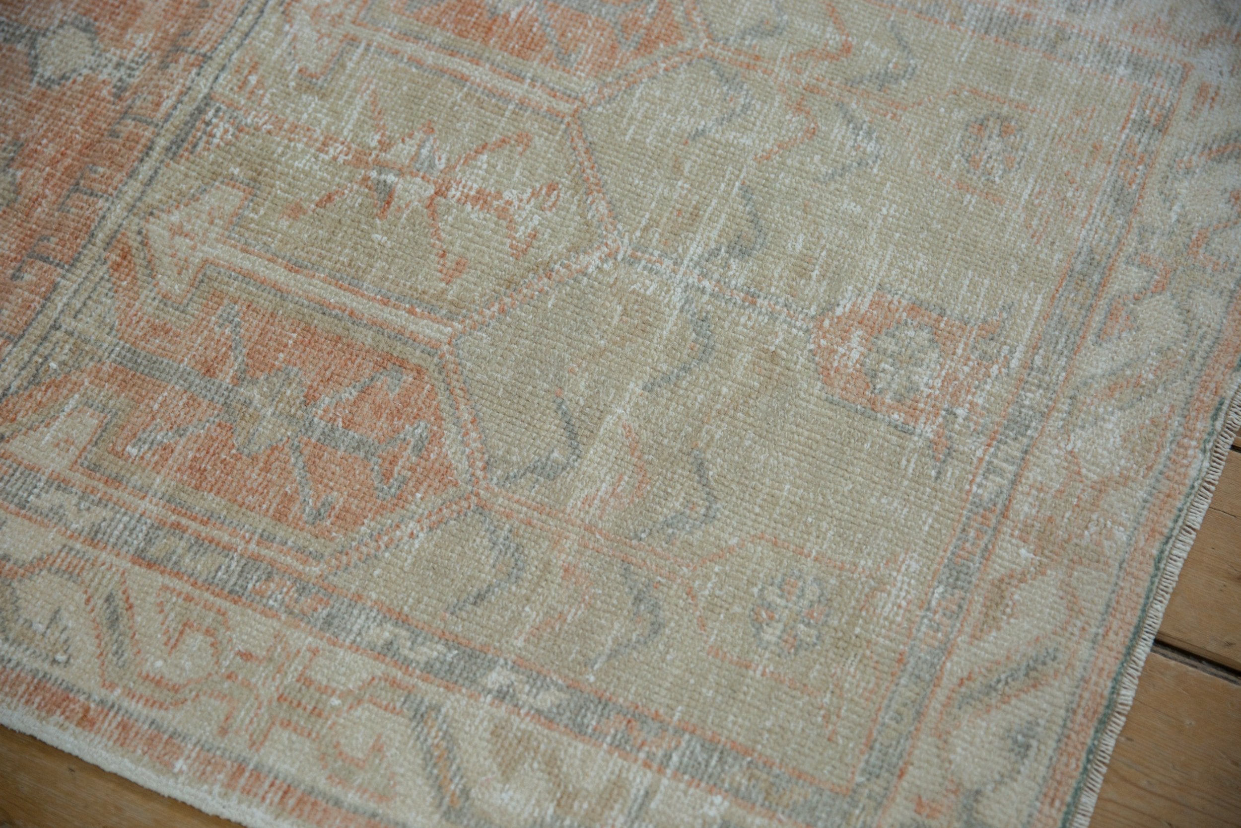 2.5x5 Vintage Distressed Oushak Rug Runner by Old New House® - product image 5 for Resin Society
