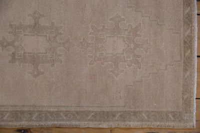 1.5x3.5 Vintage Distressed Oushak Rug Mat Runner