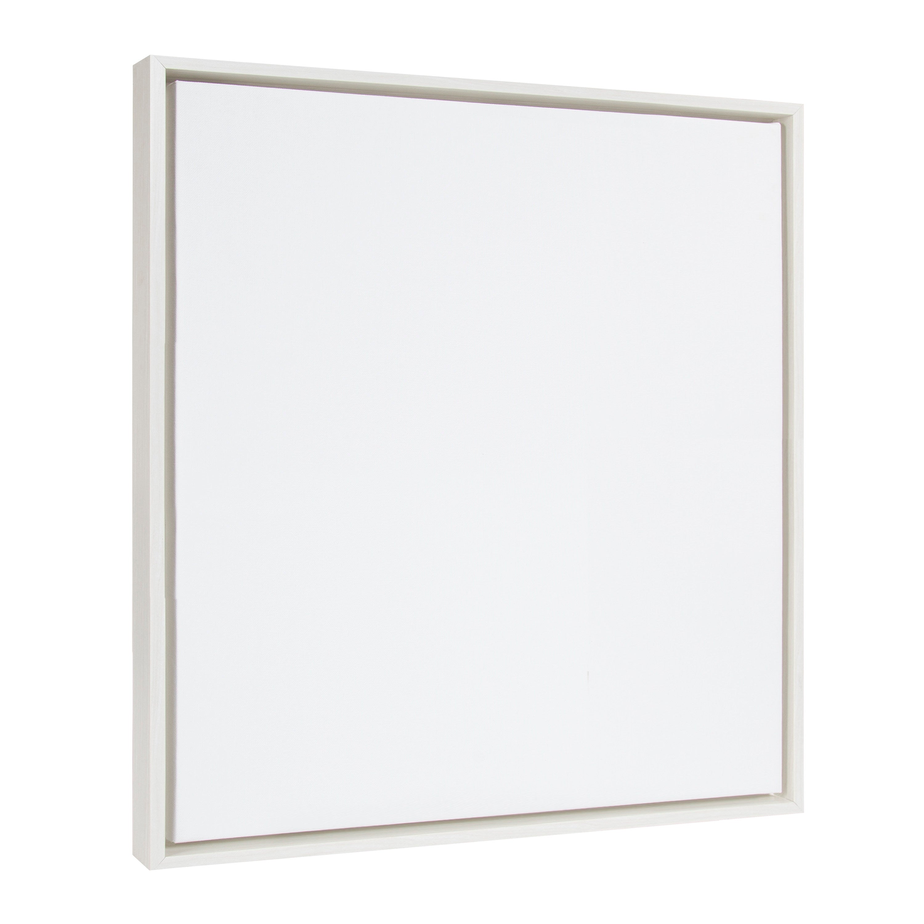 Sylvie Blank Framed Canvas 22x22