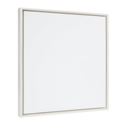 Sylvie Blank Framed Canvas 22x22