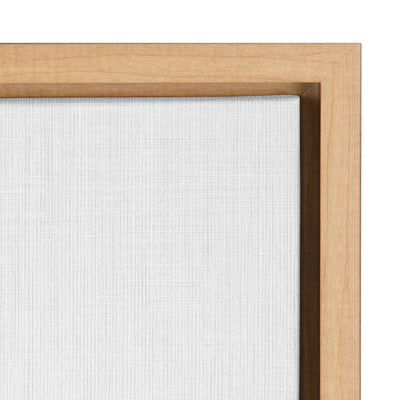 Sylvie Rabbit Framed Canvas by Simon Te of Tai Prints