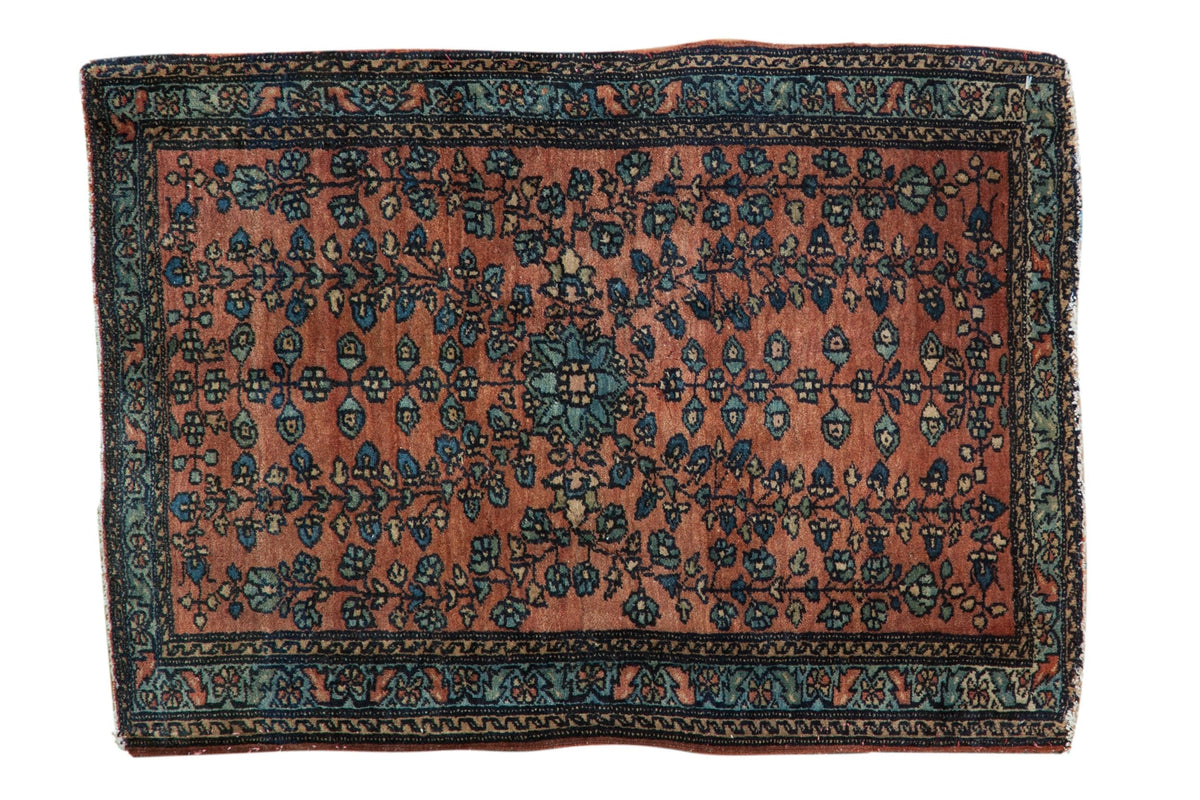 1.5x2.5 Vintage Fine Farahan Sarouk Rug Mat by Old New House® - main product image for Resin Society