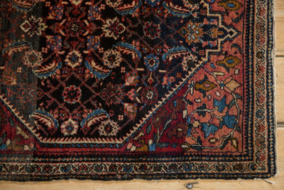 2x2.5 Vintage Fine Farahan Sarouk Square Rug Mat by Old New House® - product image 3 for Resin Society