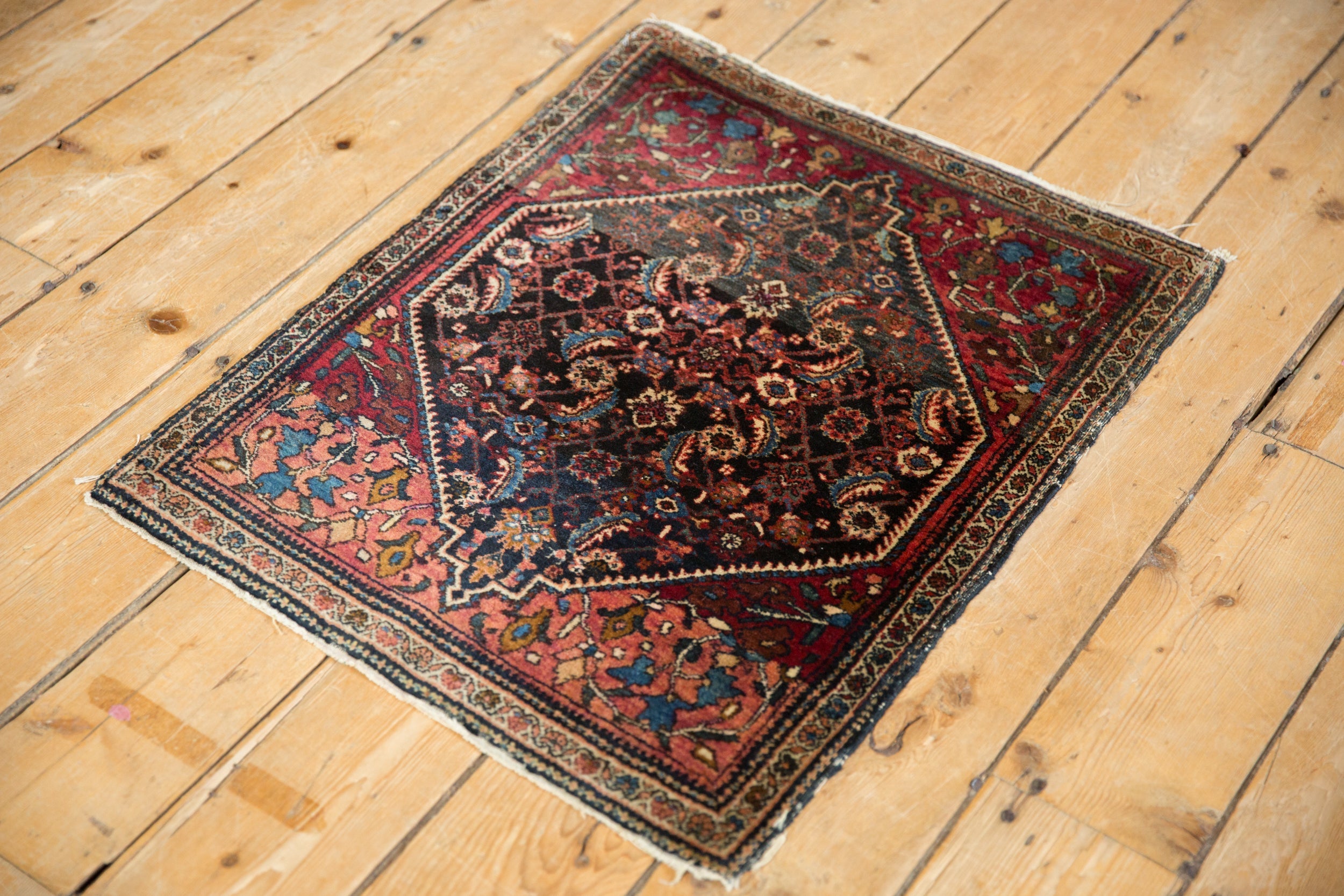2x2.5 Vintage Fine Farahan Sarouk Square Rug Mat by Old New House® - product image 8 for Resin Society