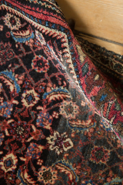 2x2.5 Vintage Fine Farahan Sarouk Square Rug Mat by Old New House® - product image 9 for Resin Society