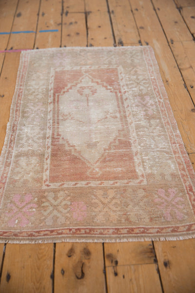 2x3.5 Vintage Distressed Oushak Rug by Old New House® - product image 6 for Resin Society