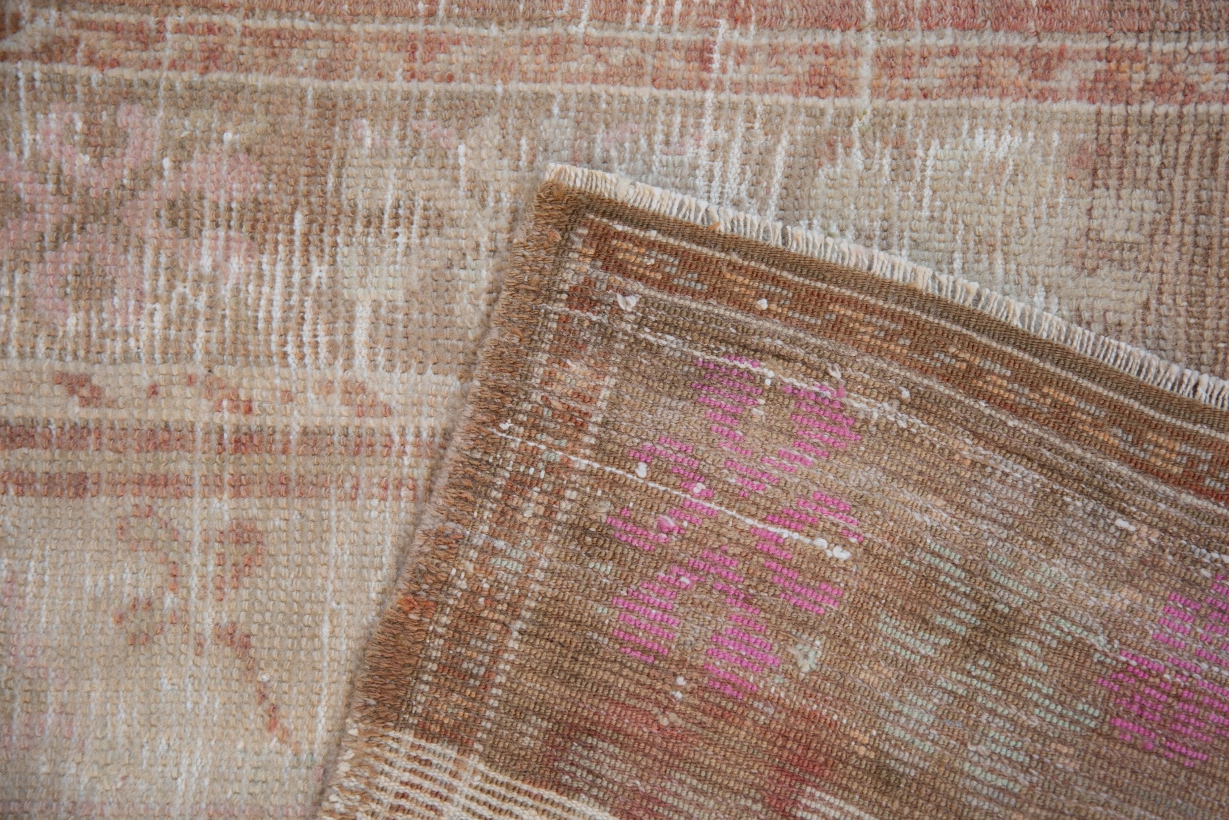 2x3.5 Vintage Distressed Oushak Rug by Old New House® - product image 8 for Resin Society
