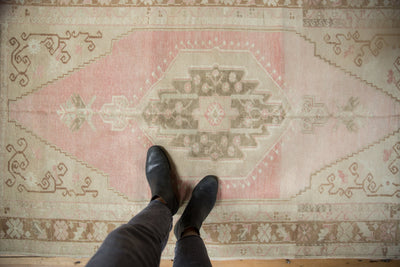 4x7.5 Vintage Distressed Oushak Rug by Old New House® - product image 2 for Resin Society