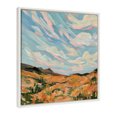 Sylvie California Framed Canvas by Emily Kenney by kateandlaurel - product image 2 for Resin Society