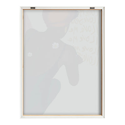 Blake I Love Me I Love You Framed Printed Glass by Mary Joak by kateandlaurel - product image 4 for Resin Society