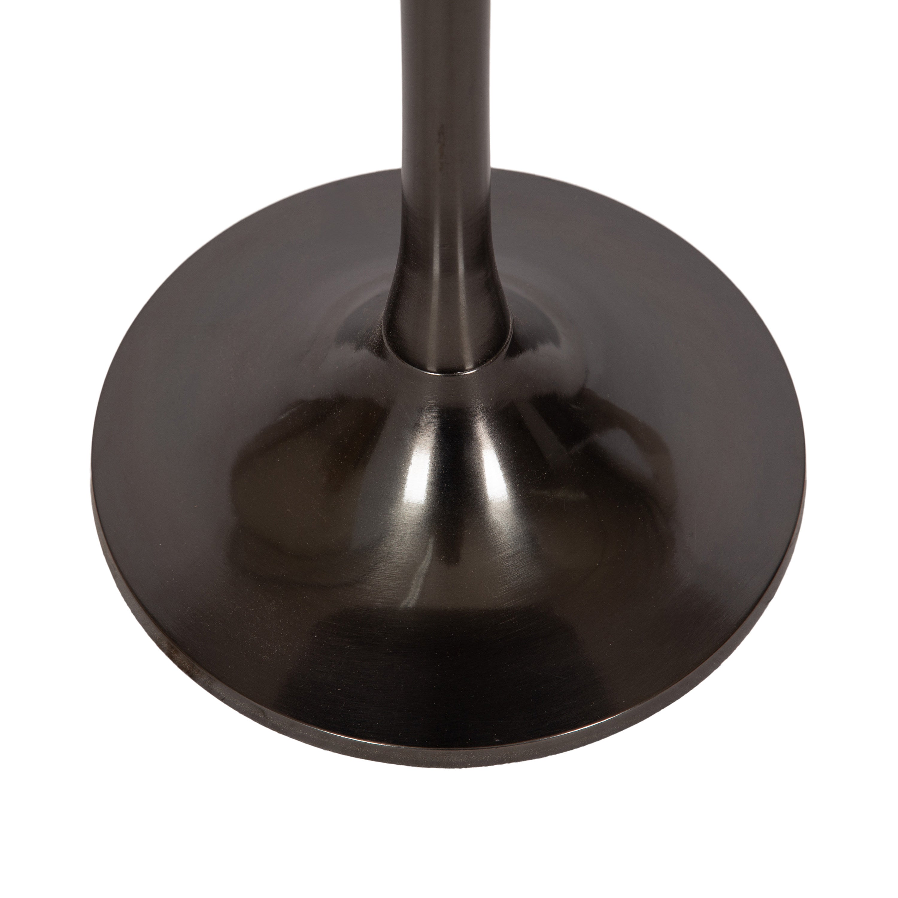 Baronet Round Marble and Metal Table
