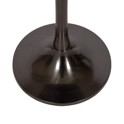 Baronet Round Marble and Metal Table